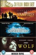 Wolf/Vampires/Frankenstein