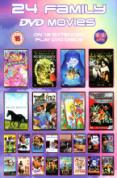 24 Amazing Family DVD Movies [12 Extended Play DVD Discs]