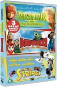 Arthur and the Invisibles/Hoodwinked/Racing Stripes