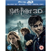 Harry Potter And The Deathly Hallows Part 1 (Blu-ray 3D + Blu-ray + DVD + Digital Copy) [2011][Region Free]