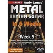 Lick Library: Andy James' Metal Rhythm Guitar In 6 Weeks - Week 5 [DVD]
