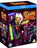 Star Wars Clone Wars - Season 1-5 [Blu-ray] [Region Free]