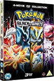 Pokemon Movie 14-16 Collection: Black & White (Victini and Zekrom/Victini and Reshiram, Kyurem Vs. The Sword of Justice, Genesect and the Legend Awakened) [DVD]