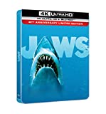 Jaws 4K Steelbook [Blu-ray] [2020] [Region Free]