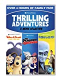 Thrilling Adventures (Wallace & Gromit: Curse/ Mr Peabody & Sher/Megamind) [DVD] [2020]