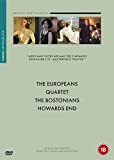 Merchant Ivory Boxset DVD (The Europeans / Quartet / The Bostonians / Howard's End) [DVD] [2020]