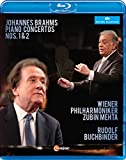 Brahms:Piano Concertos 1 & 2 [Rudolf Buchbinder; Wiener Philharmoniker, Zubin Mehta] [C Major Entertainment: 733604] [Blu-ray] [2016]