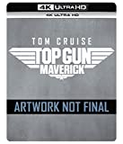 Top Gun: Maverick Steelbook 4K [Blu-ray] [Region A & B & C]