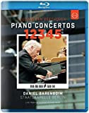 Daniel Barenboim plays & conduts Beethoven Piano Concertos 1,2,3,4,5 [Blu-ray] [2022]