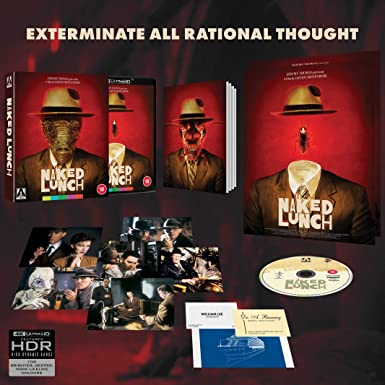 Naked Lunch Limited Edition 4K UHD [Blu-ray] [Region Free]