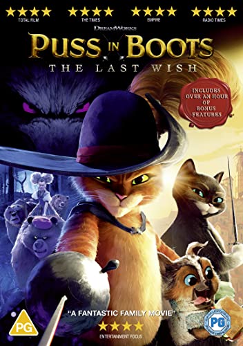 Puss in Boots: The Last Wish [DVD] [2023]