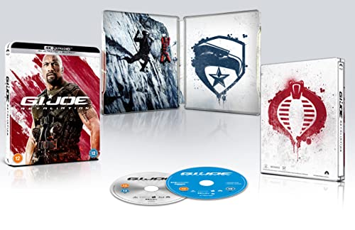 G.I. Joe: Retaliation 4K UHD Steelbook [Blu-ray] [Region A & B & C]