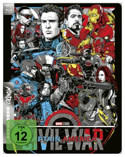 Captain America: Civil War - 4K UHD Mondo Steelbook Edition [Blu-ray]