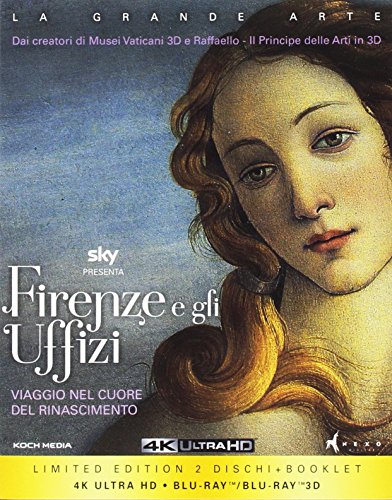 Firenze E Gli Uffizi (2d/3d-Bd+4k) [Blu-ray]