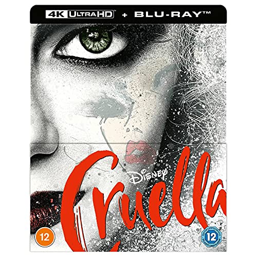 CRUELLA 4K UHD COLLECTORS LIMITED EDITION STEELBOOK / INCLUDES BLU RAY / REGION FREE