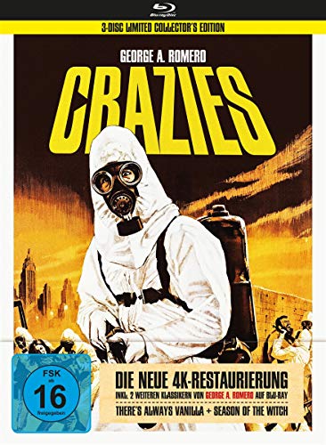 George A. Romero's Crazies (+ Bonusfilme) - 3-Disc Collector's Edition im Mediabook (Blu-Ray)