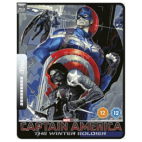 CAPTAIN AMERICA: THE WINTER SOLIDER MONDO #50 STEELBOOK / INCLUDES BLU RAY / REGION FREE
