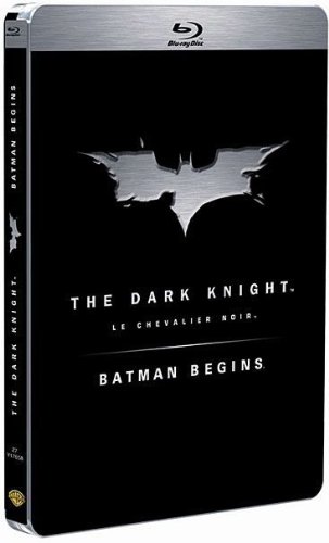 Batman Begins + The Dark Knight [Édition Limitée boîtier SteelBook] [Blu-ray]