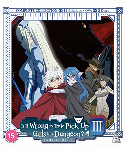 Is It Wrong to Pick Up Girls in a Dungeon S3 [Blu-ray]