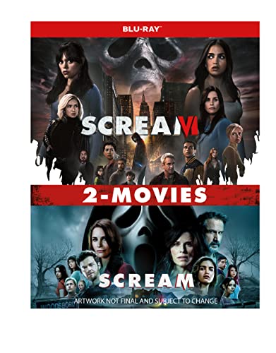 Scream (2022) + Scream VI [Blu-ray] [Region A & B & C]
