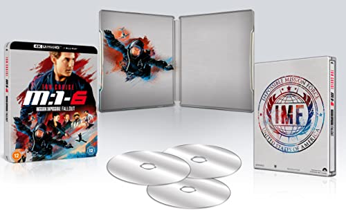 Mission: Impossible 6 - Fallout 4K UHD + Blu-ray Steelbook [Region A & B & C]