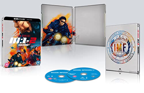 Mission: Impossible 2 4K UHD + Blu-ray Steelbook [Region A & B & C]