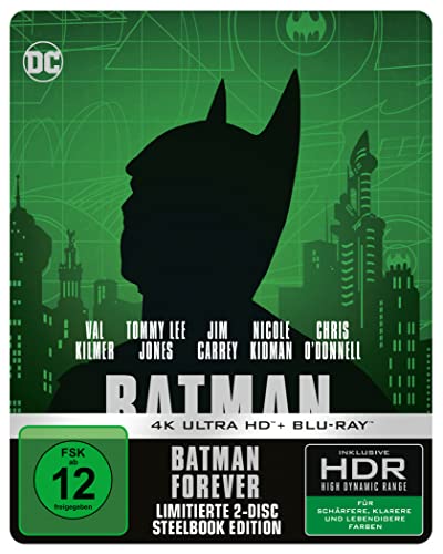 Batman Forever (1995) - 4K UHD - Steelbook [Blu-ray]