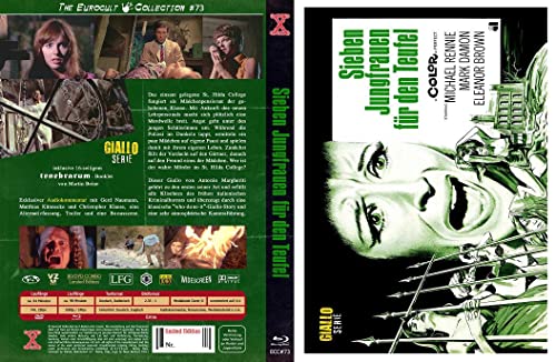 Sieben Jungfrauen für den Teufel - Mediabook - Limitiert auf 111 Stück - X-Rated Eurocult-Collection #73 - Cover D (Blu-ray + DVD)