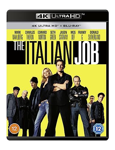 The Italian Job (2003) 4K UHD [Blu-ray] [Region A & B & C]