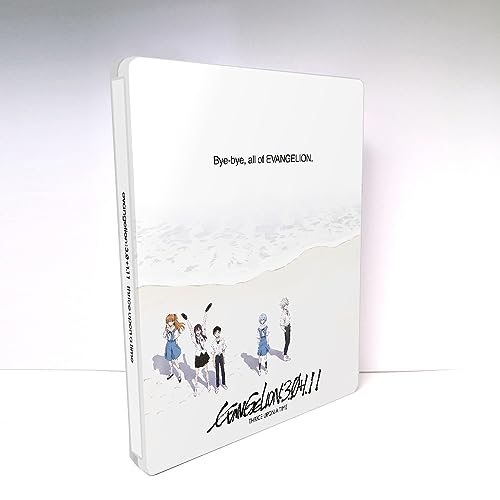 Evangelion:3.0+1.11 Thrice Upon a Time (Limited Steelbook Edition) [Dual Format] [Blu-ray]