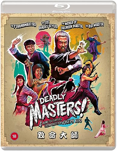DEADLY MASTERS! 4 KUNG FU CLASSICS FROM DIRECTOR JOSEPH KUO (Eureka Classics) 2-Disc Blu-ray Set