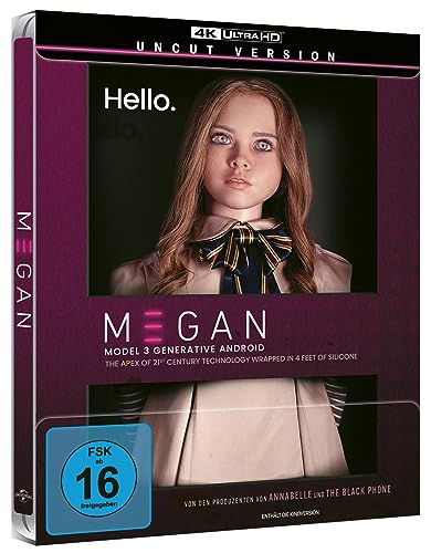 M3GAN - 4K UHD - Steelbook [Blu-ray]