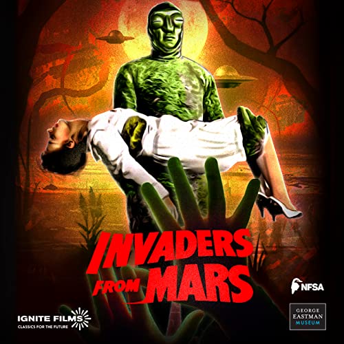 Invaders from Mars 4k Ultra HD  Restored 4k Ultra HD  Sci-fi Original American Movie from 1953  Great Gift Idea for Movie & Collection Lovers [Blu-ray]