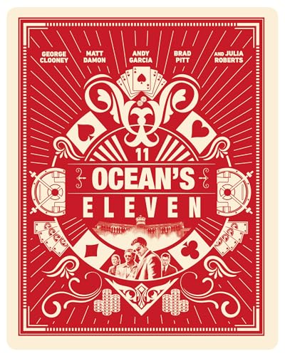 Ocean's Eleven Steelbook [4K Ultra HD] [2001] [Blu-ray] [Region Free]