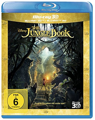 THE JUNGLE BOOK (2016) (3D & 2 [Blu-ray]