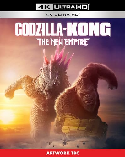 Godzilla x Kong: The New Empire [4K Ultra HD] [2024] [Blu-ray] [Region Free]