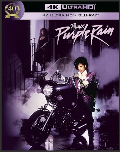 Purple Rain [4K Ultra HD] [1984] [Blu-ray] [Region Free]