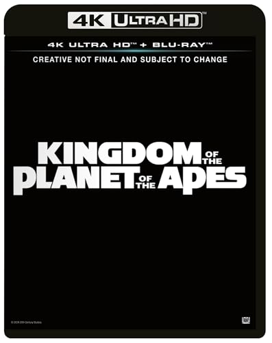 The Kingdom of The Planet Of The Apes 4K UHD [Blu-ray] [Region A & B & C]