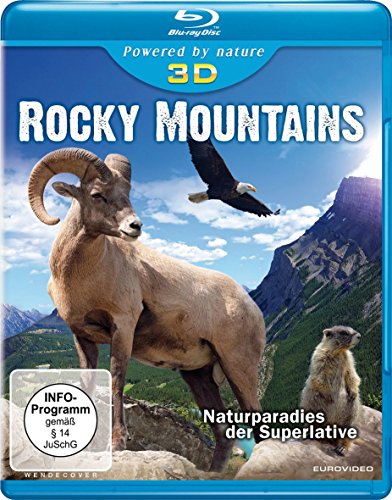 Rocky Mountains 3D - Naturparadies der Superlative: Blu-ray 3D + 2D