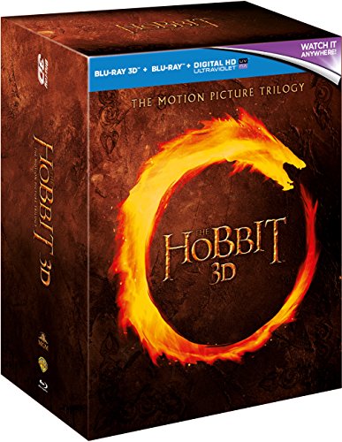 The Hobbit Trilogy (Limited Edition with Bilbo's Journal) [Blu-ray 3D + Blu-ray] [2012] [Region Free]