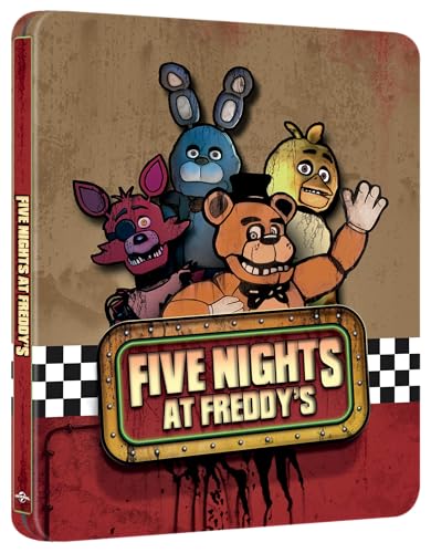 Five Nights at Freddy's [Steelbook] [4K Ultra HD] [2023] [Blu-ray] [Region Free]