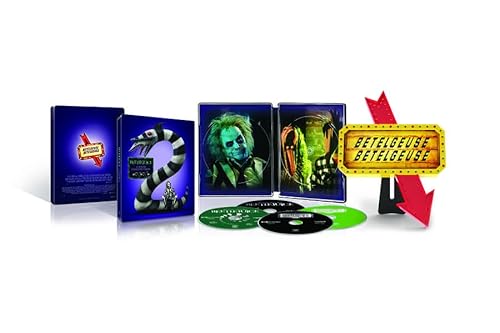 Beetlejuice 2-Film Premium Collector's Edition [Collector's Edition] [Exclusive] [4K Ultra HD] [2024] [Blu-ray]