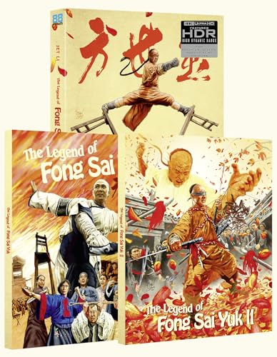 The Legend Of Fong Sai Yuk 1 & 2 - Deluxe Limited Edition 4K UHD [Blu-ray] [Region A & B & C]