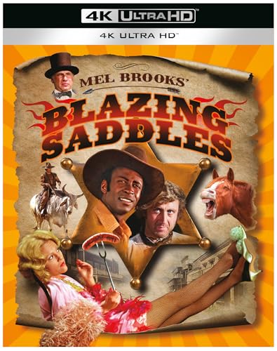 Blazing Saddles [4K Ultra HD] [1974] [Blu-ray]