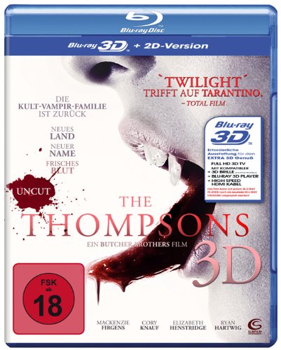 Thompsons 3D, The (uncut) [Blu-ray]