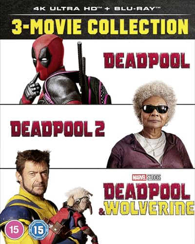 Marvel's Deadpool & Wolverine Triple Pack 4K UHD [Blu-ray] [Region Free]