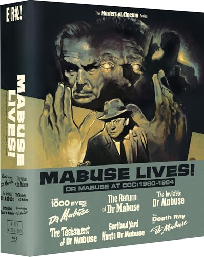 MABUSE LIVES! DR MABUSE AT CCC: 19601964 (Masters of Cinema) Limited Edition Four-disc Blu-ray Boxed Set