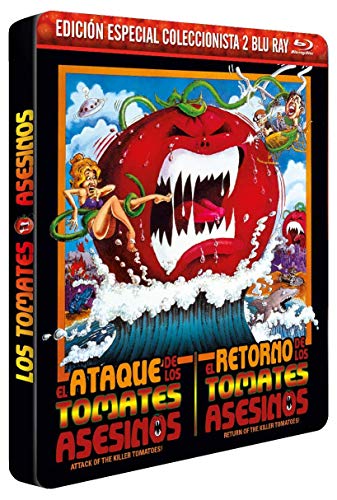 Attack of The Killer Tomatoes! / Return of The Killer Tomatoes! (Steelbook Edition) (Blu-Ray)