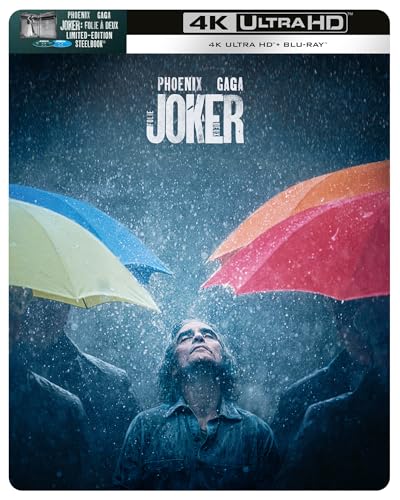 Joker: Folie à Deux Steelbook (Rain) [4K Ultra HD] [2024] [Blu-ray] [Region Free]