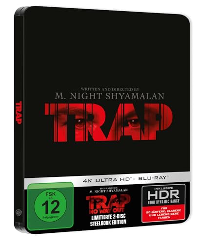 Trap: No Way Out - Limited Steelbook (4K UHD + Blu-ray)